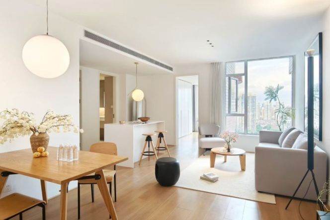 High-Floor Spacious 1BR Apartment near Shanghai Railway Station Metro (L13)