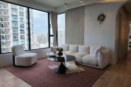 High-Floor 3BR Apartment near Changshou Rd Metro (L3/L4/L7)