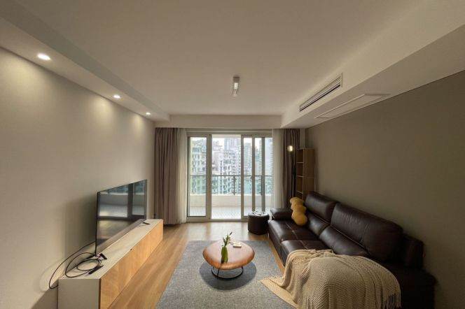 3BR Apartment near Wuning Road Metro with Floor-to-Ceiling Windows (L11/L13/L14)