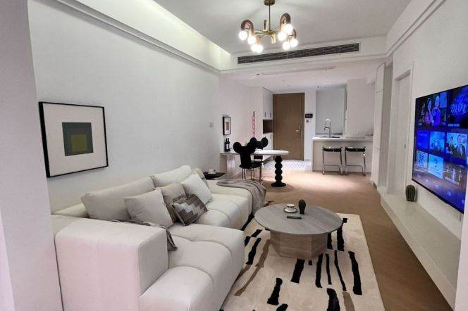 Spacious 1BR Apartment near Jiashan Rd Metro (L4/L9/L12)