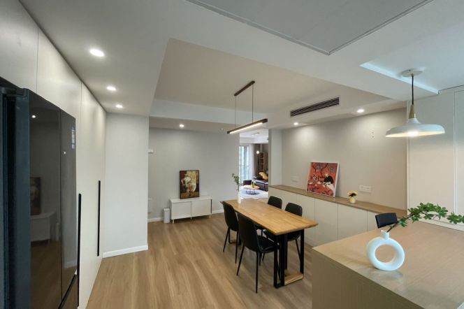 3BR Apartment near Wuning Road Metro with Floor-to-Ceiling Windows (L11/L13/L14)