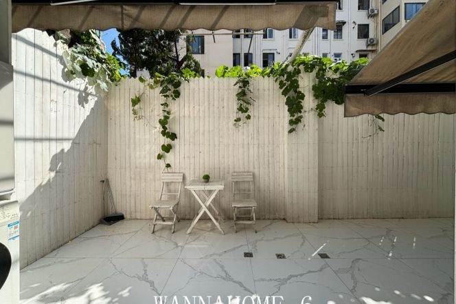 1BR Apartment near Hongqiao Rd Metro with Private Garden (L3/L4/L10)