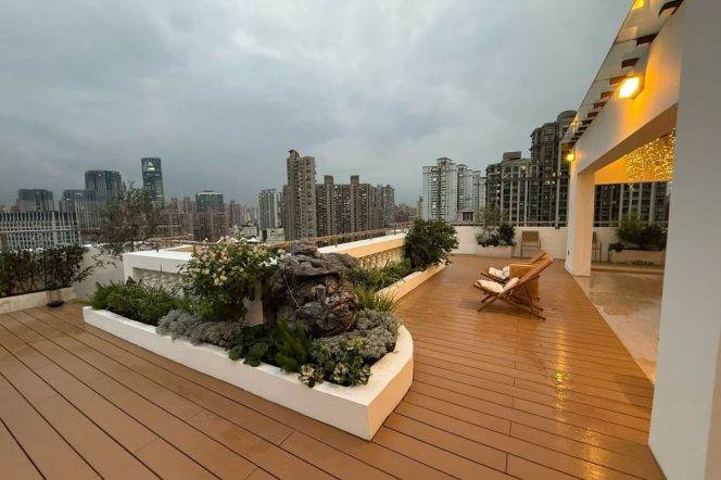Spacious 3BR Apartment in Old Xuhui with Terrace (L9/L12)