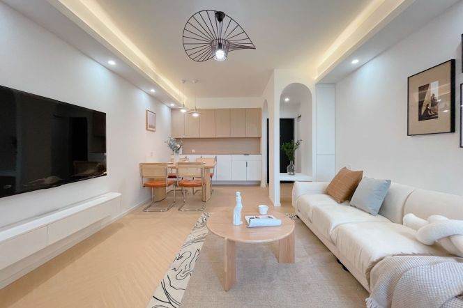 High-Floor 2BR Apartment near Damuqiao Rd Metro (L4/L12)
