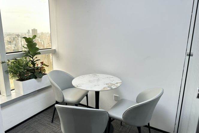 High-Floor Spacious Studio Office in Jing'an