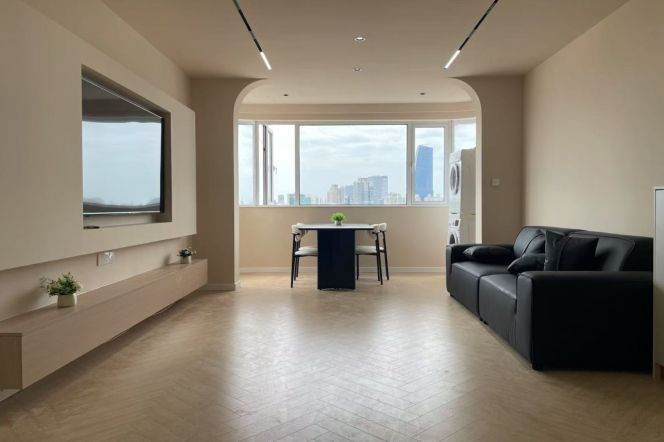 High-Floor Spacious 2BR Apartment in Jing'an with Outstanding View (L2/L11)