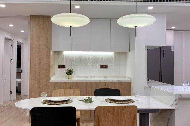 High-Floor 3BR Apartment near Madang Rd Metro (L8/L9/L13)