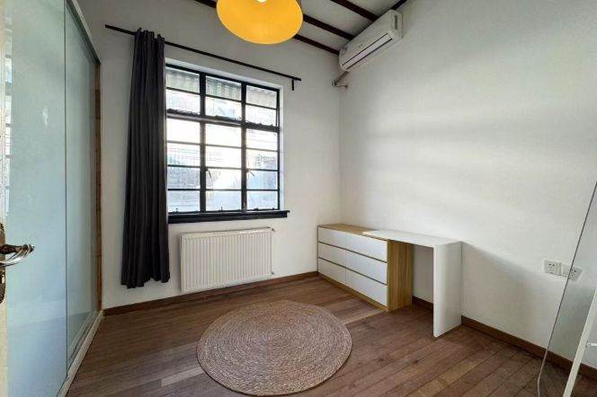 High-Ceiling 2BR Lane House in Jing'an with Terrace (L2/L12/L13)