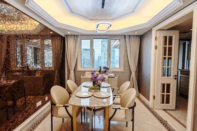 High-Floor Spacious High-Ceiling 3BR Apartment in Old Town / South Bund with Outstanding View (L9)