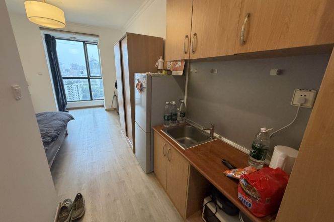 High-Floor 1BR Apartment in Old Xuhui (L9/L12)