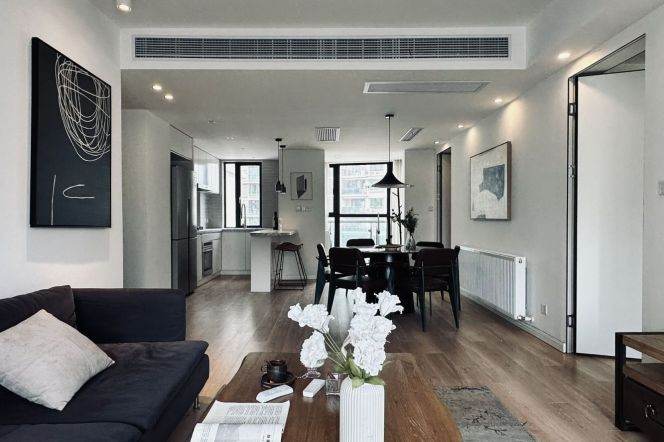 3BR Apartment near Dapuqiao Metro with Floor-to-Ceiling Windows (L9)