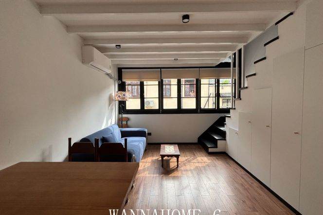 2BR Lane House in Old Xuhui with Terrace