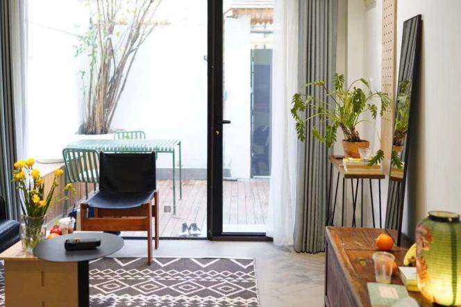 1BR Lane House in Old Xuhui with Private Garden (L9/L12)