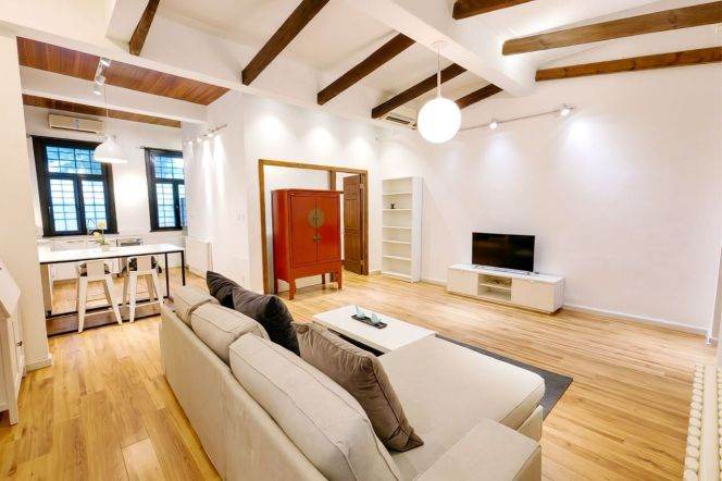 Spacious 2BR Heritage Apartment in Old Xuhui (L1/L7)