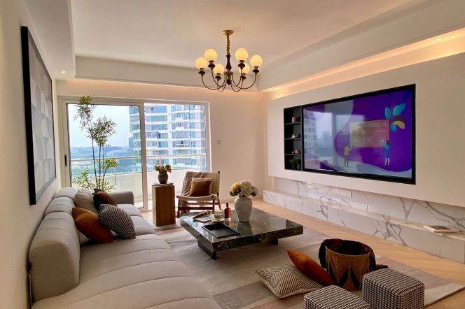 High-Floor Spacious 3BR Apartment near West Bund (L11)