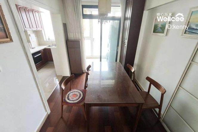 2BR Apartment near Beiyangjing Rd Metro with Terrace (L6)