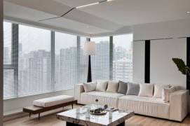 High-Floor Spacious High-Ceiling 3BR Apartment in Xujiahui with Floor-to-Ceiling Windows (L1/L9/L11)
