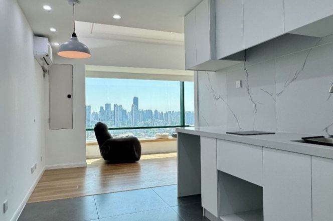 Spacious 1BR Apartment in Jing'an with Outstanding View (L2/L7/L14)