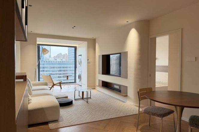 High-Floor 2BR Apartment near Xintiandi (L9/L10/L13)