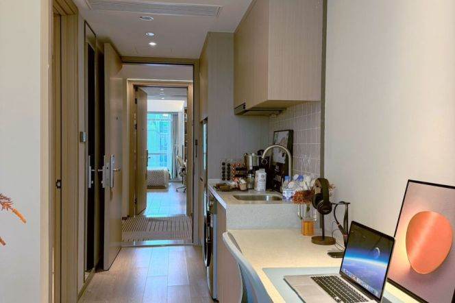 1BR Serviced Apartment near Gaoqing Road Metro