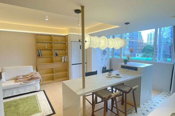 2BR Apartment near Shanghai Indoor Stadium Metro (L1/L4)