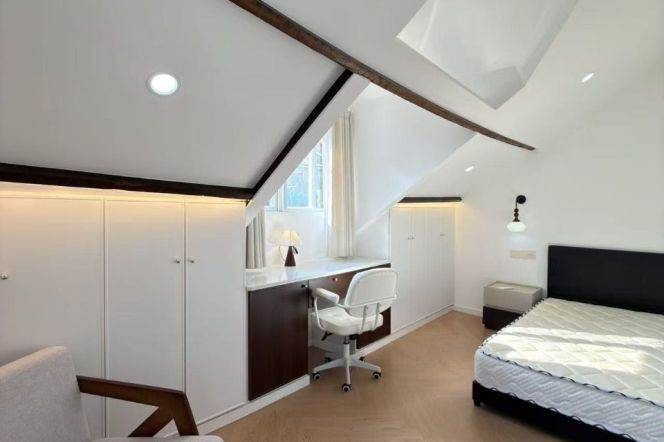 1BR Lane House in Old Xuhui with Terrace (L13)