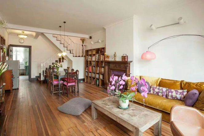 Spacious 2BR Lane House near Jing'an Temple with Terrace (L7)