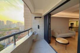 Spacious 3BR Apartment near South Shaanxi Rd Metro with Outstanding View