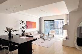 High-Floor Spacious 2BR Apartment near Hanzhong Rd Metro with Outstanding View (L1/L3/L4/L12/L13)