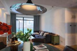 3BR Apartment near Dapuqiao Metro with Floor-to-Ceiling Windows (L9)