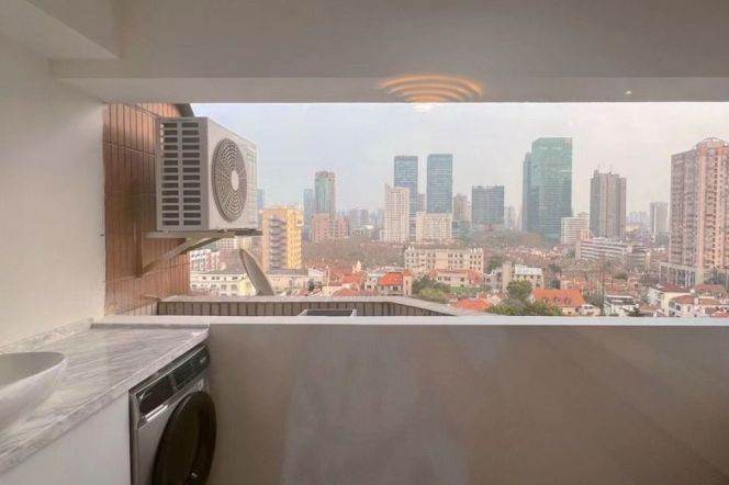 High-Floor High-Ceiling 3BR Apartment at Shanghai Grand Plaza (Compound) with Outstanding View
